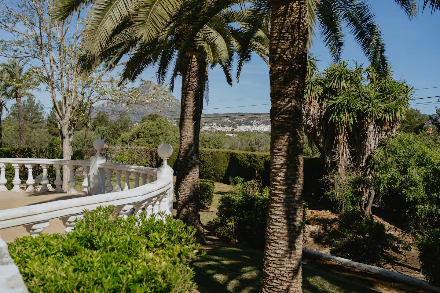 Uitzicht vanaf het balkon van Vitalavida